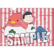おそ松さん クリアファイル2枚セット ちゅんコレと一緒Ver. おそ松・カラ松 [縦310×横220mm]