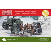 2G20007 [1/72スケール ミリタリーシリーズ 英軍 25ポンド砲＆CMP野戦砲トラクター (車両×2、大砲×2、リンバー×2、フィギュア×28)]