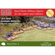 2020005 [1/72スケール ミリタリーシリーズ 独歩兵 重火器セット(大戦末期) (フィギュア×42＋武装)]