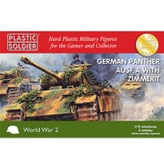 2V20011 [1/72スケール ミリタリーシリーズ パンサーA型w/ツィンメリットコーティング (車両×2、フィギュア×4)]