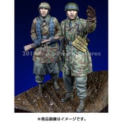 AM35247 [1/35スケール レジン製ミリタリーフィギュア WWII 独 降下猟兵 アルデンヌ戦 (2体セット)]