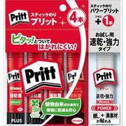 限定 スティックのり プリットレギュラー4本入+パワープリットお試しパック NS-701-41PW