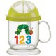 キャラクターグッズ K085-03 はらぺこあおむし ハンドル付ストローコップ 123
