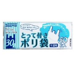 半透明とって付き ポリ袋 30L NM-T35NM