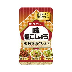 味塩こしょう荒挽き黒こしょう 210g