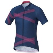 WM チームジャージ ネイビー/ピンク Women's M