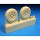 48317 [1/48 レジン製ディティールアップパーツセット スピットファイア タイヤ＆ホイール(4穴)セット]