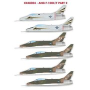 48004 [1/48 デカール アメリカ空軍州兵 F-100C/F パート2]