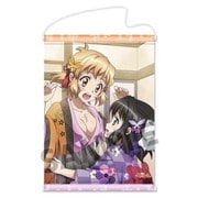 戦姫絶唱シンフォギアXD UNLIMITED A3タペストリー 着付に挑戦 響&未来 [縦約420×横約297mm]