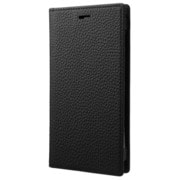 Shrunken-calf Full Leather Case for iPhone X Black [IPHONE X用 ケース]