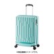 スーツケース 旅行日数目安：1～2泊 36L TSAロック搭載 GALE-F18 ライトブルー