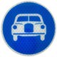 KS009pl [トラフィックン 標識板セット 自動車専用]