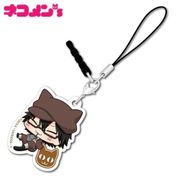 文豪ストレイドッグス DEAD APPLE ネコメンズ アクリルチャーム 江戸川乱歩 [キャラクターグッズ]