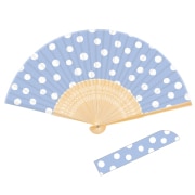 701 Wamon 日本の紋様シリーズ 水玉 [扇子]