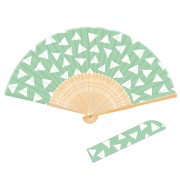 702 Wamon 日本の紋様シリーズ 三角 [扇子]