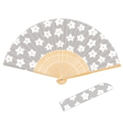 704 Wamon 日本の紋様シリーズ 小花 [扇子]