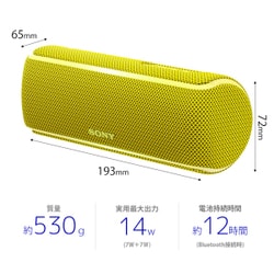 ヨドバシ.com - ソニー SONY Bluetooth対応スピーカー イエロー