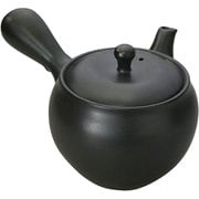 0977-4190 [萬古焼 急須職人の至高の逸品 優美急須 2.5号 漆黒]
