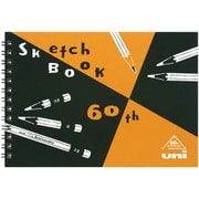 図案スケッチブック 60th 限定デザイン スケッチブック B6 コラボレーション マルマン×uni ZSCLB3
