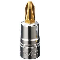 ネプロス 6.3sq.スタッビクロスビットソケット No.1プラス NBT2P-1SS