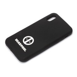PG-DCS425DEP [iPhone XS/X用 MARVELシリコンケース デッドプール/ブラック]