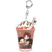 キャラペチーノ「文豪ストレイドッグス」vol.2アクリルキーホルダー 09 太宰と織田と坂口 [キャラクターグッズ]