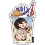キャラペチーノもふれる 文豪スト vol.2 ダイカットクッション 07 中島と太宰 [キャラクターグッズ]