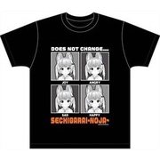 けもみみおーこく国営放送 世知辛いフェイスなのじゃTシャツ Mサイズ [キャラクターグッズ]