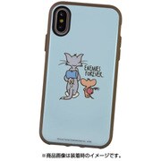 TMJ-23A [iPhone X ケース IIIIfi+(イーフィット) トムとジェリー エネミーフォーエヴァー]