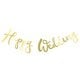 ペーパーバナー Happy Wedding PB-001