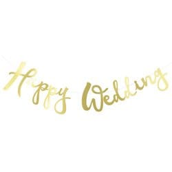 ペーパーバナー Happy Wedding PB-001