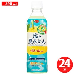 ポン 塩と夏みかん 490ml×24本