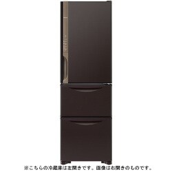冷蔵庫　HITACHI　R-K32JV　ブラウン　2019年製　315L　日立