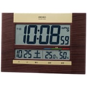 掛置兼用デジタル電波時計 温度計付(0~40℃)/湿度計付(25~85%) SQ440B