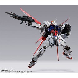 L BUILD 機動戦士ガンダムSEED エールストライクガンダム 約180mm ダイキャスト&amp;ABS&amp;PVC製 塗装済み可動フィギュア Amazon | TAMASHII NATIONS METAL BUILD 機動戦士ガンダムSEED