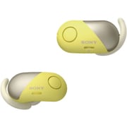 ワイヤレスノイズキャンセリング ステレオヘッドセット 密閉ダイナミック型 イエロー 海外仕様 WF-SP700N YME