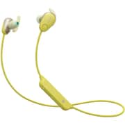 ワイヤレスノイズキャンセリング ステレオヘッドセット 密閉ダイナミック型 イエロー 海外仕様 WI-SP600N YME