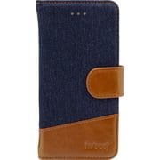 OWL-CVIP7S01-IDB [iPhone SE（第2世代）/8/7/6s/6 4.7インチ用 手帳型ケース デニム×レザーデザイン]