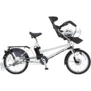 電動アシスト自転車 BAA フラッカーズアクティブ アシスト 20型 内装3段 ホワイト ASFRPP203B