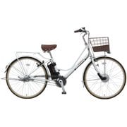 電動アシスト自転車 BAA プルミエール アシスト 26型 内装3段 ホワイト ASPE263B
