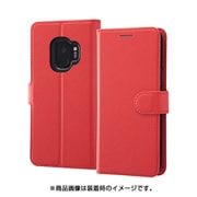 Galaxy S9 手帳型ケース ベーシックレザー/レッド INA-GS9ELC1/R