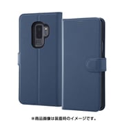 Galaxy S9＋ 手帳型ケース ベーシックレザー/ダークネイビー INA-GS9PELC1/DN