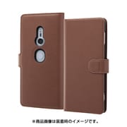INA-RXZ2ELC3/DK [Xperia XZ2 手帳型ケース/ダークブラウン]