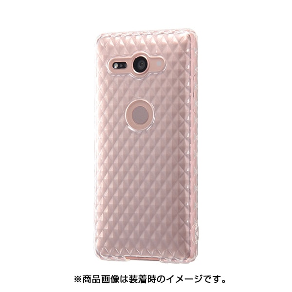 Ina Rxz2coc7 C Xperia Xz2 Compact Tpuソフトケースクリスタルカット クリア