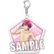 美男高校HAPPY KISS！ アクリルキーホルダー 道後 一六 [約縦80×横80×厚さ3mm以内]