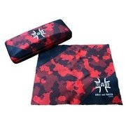 ガールズ＆パンツァー 眼鏡ケース 黒森峰女学園 [約15.5×6×3cm]