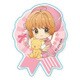 ぎゅぎゅっとバッチ カードキャプターさくら クリアカード編/木之本 桜 バトルコスチューム1.