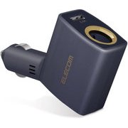 電子タバコアクセサリ IQOS 車載用充電器 ネイビー ET-IQC01NV