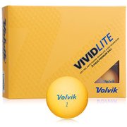 VOLVIK VIVID LITE OR [ゴルフボール 1ダース12球入り シャーベットオレンジ]