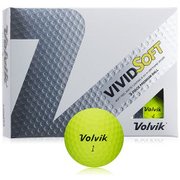 VOLVIK VIVID SOFT YL [ゴルフボール 1ダース12球入り イエロー]